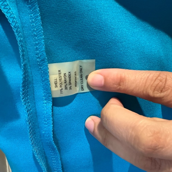 NWT Ivanka Trump Elegant Blue Sleeveless Dress - Picture 6 of 6